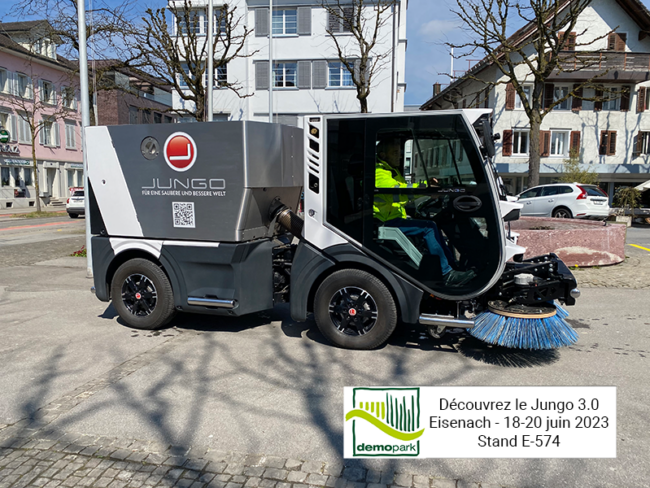 Demopark 2023_FR JUNGO au salon demopark à Eisenach (Allemagne) du 18 au 20 juin 2023